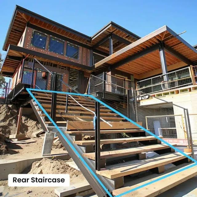 Rear Staircase